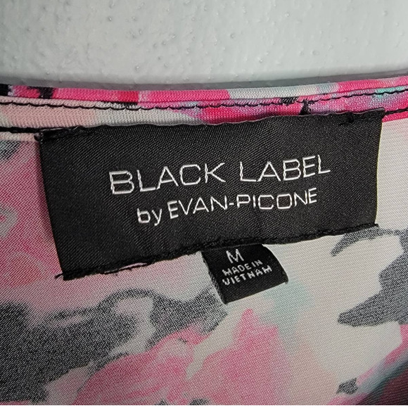 M Black Label by Evan Picone Floral blouse CC - Picture 9 of 10